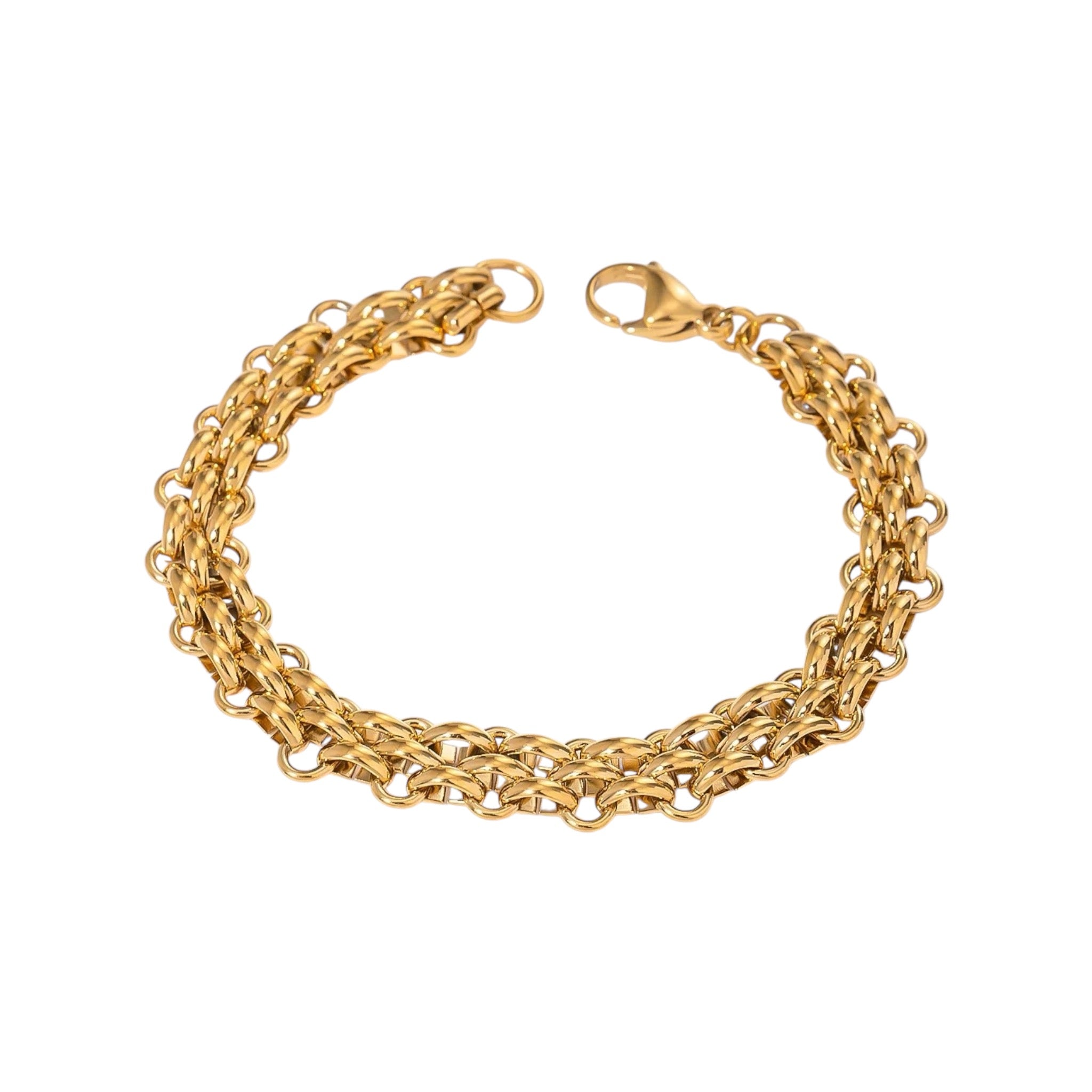 Emperor Thick Bracelet -18K