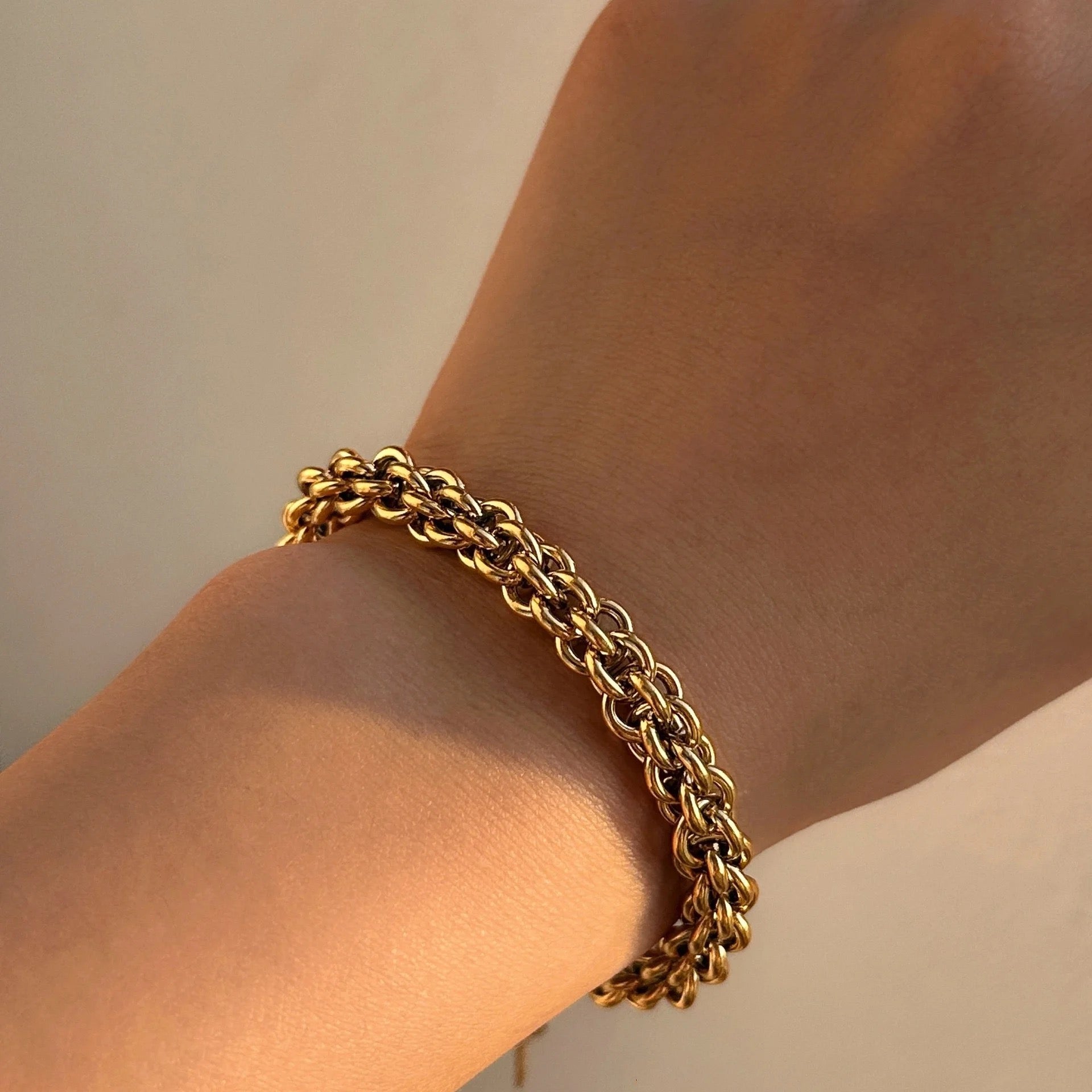 Emperor Thick Bracelet -18K